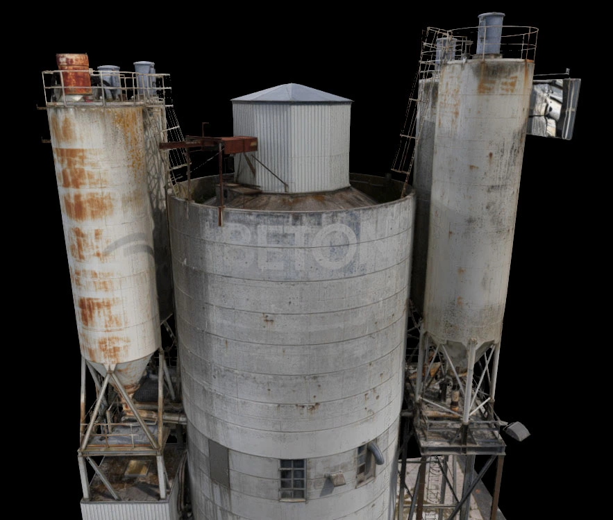 Opgenomen situatie in een online 3D-viewer